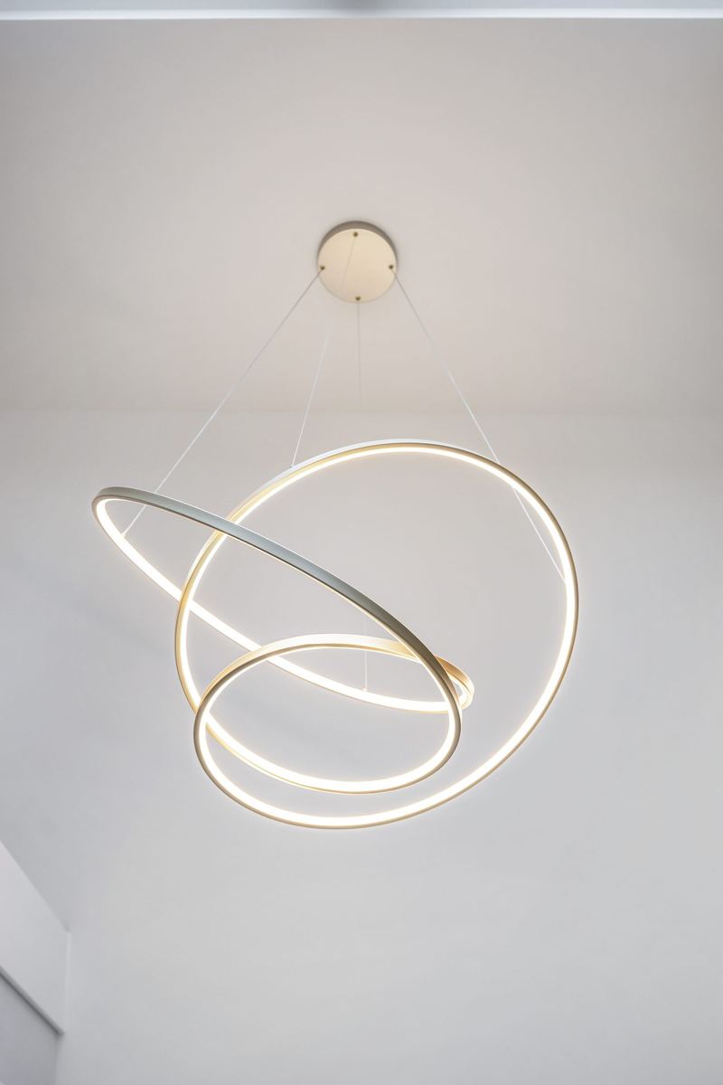 Hanglamp van lichtringen